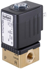 Solenoid Valve G1/8'' NC Brass NBR 0-35bar/508psi 230VAC 6013 344319