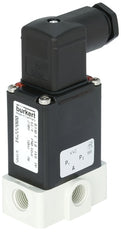 Solenoid Valve 3/2-Way NPT 1/4'' Mixing PP FKM 0-6bar/87psi 230VAC 0330 322213