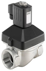Solenoid Valve NPT 1/2'' NC Stainless steel FKM 0-10bar/145psi 120VAC Anti-Waterhammer 6213 333864