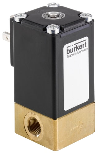 Solenoid Valve G1/4'' NC Brass FKM -1-2bar/-15-29psi 24VAC/DC ATEX 2873 330868