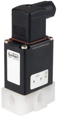 Solenoid Valve 3/2-Way G1/4'' Diverting PVDF FKM 0-10bar/145psi 24VDC 0330 20037096