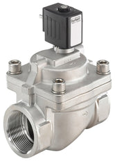 Solenoid Valve NPT 3/4'' NC Stainless steel NBR 0.2-16bar/3-232psi 24VDC Anti-Waterhammer 6281 336894