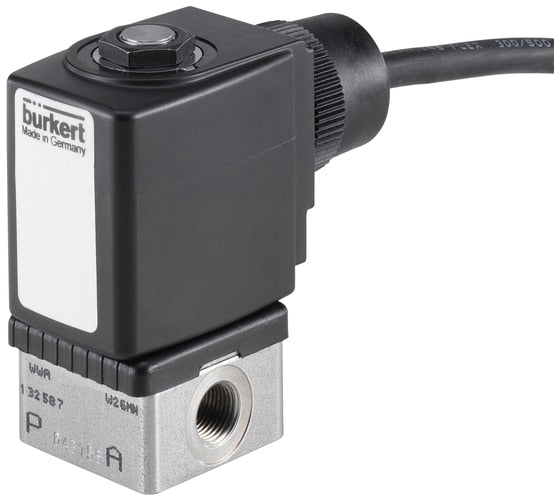 Solenoid Valve NPT 1/4'' NC Stainless steel FKM 0-10bar/145psi 230VAC/DC 6013 351924