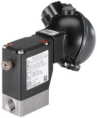 Solenoid Valve G1/4'' NC Stainless steel FKM -1-6bar/-15-87psi 24VAC/DC Vacuum Oxygen Fat/Oil Free ATEX 0330 20019585