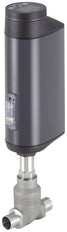 Welded End 1/2 inch Process Controller NC Stainless Steel Electric Globe Valve - 3361 - 360118
