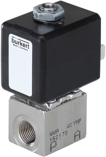 Solenoid Valve 3/2 NC 20x20 mm SFB Plastic FKM 0-11.5bar/167psi 24VDC 7012 20074812