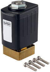 Solenoid Valve 40x40 mm SFB flange NC Brass FKM 0-4bar/58psi 24VDC 6027 391553