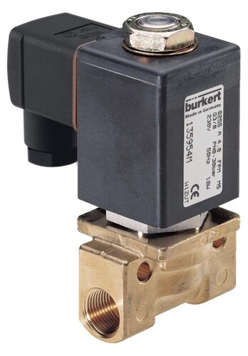 Solenoid Valve G1/2'' NC Brass 0-16bar/232psi 230VAC 255 86087