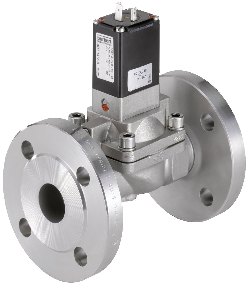 Solenoid Valve 32mm Flange NC Stainless Steel EPDM 0.2-10bar/3-145psi 24VDC 5282 204324
