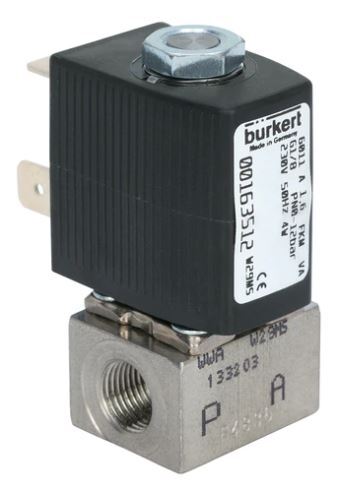 Solenoid Valve G1/8'' NC Stainless Steel FKM 0-6bar/87psi 230VAC 6011 134114