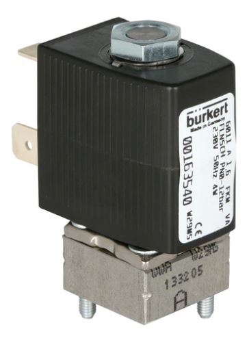 Solenoid Valve 20x20mm SFB Flange NC Stainless Steel FKM -12bar/0-174psi 24VDC 6011 219256