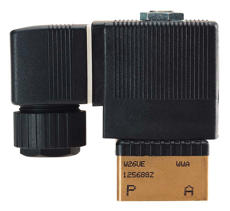 Solenoid Valve G1/4'' NC Brass PTFE 0-6bar/87psi 230VAC 6013 143147