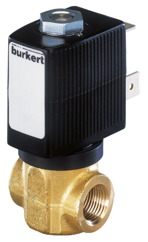 Solenoid Valve NPT 1/2'' NO Brass FKM 0-3bar/44psi 24VDC 6027 236063