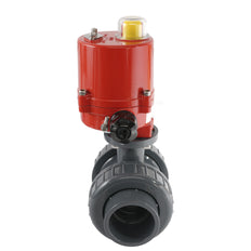 50mm 120V AC VDL 2-way PVC Electrical ball valve