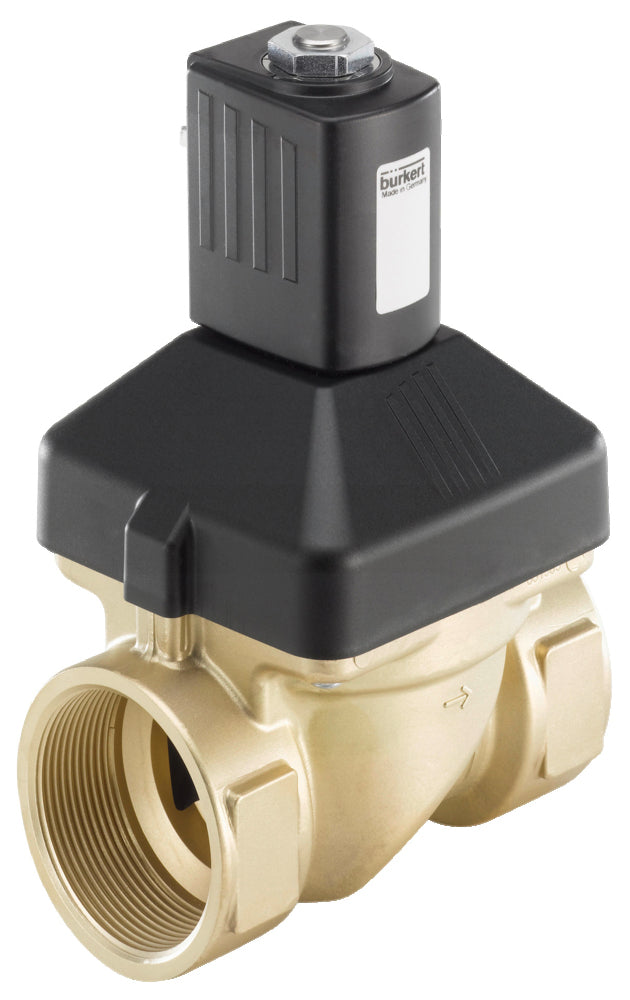 Solenoid Valve G2'' NC Brass FKM 0-10bar/145psi 110VAC 6213 227729