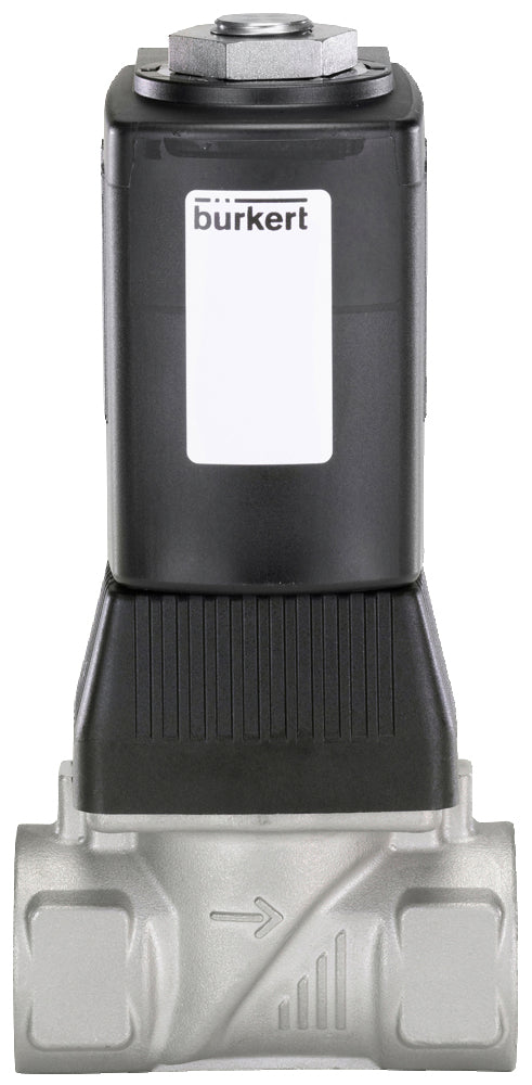 Solenoid Valve G1/2'' NC Stainless Steel PTFE 0-25bar/363psi 230VAC Oxygen Fat/Oil Free 6240 263161