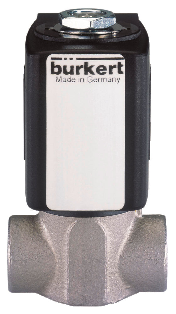 Solenoid Valve G1/2'' NC Stainless steel FKM 0-25bar/363psi 24VAC/DC Oxygen Fat/Oil Free ATEX 6240 380842