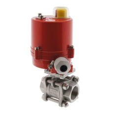 Electrical Ball Valve 2-Way G1-1/4'' Stainless Steel 12V AC