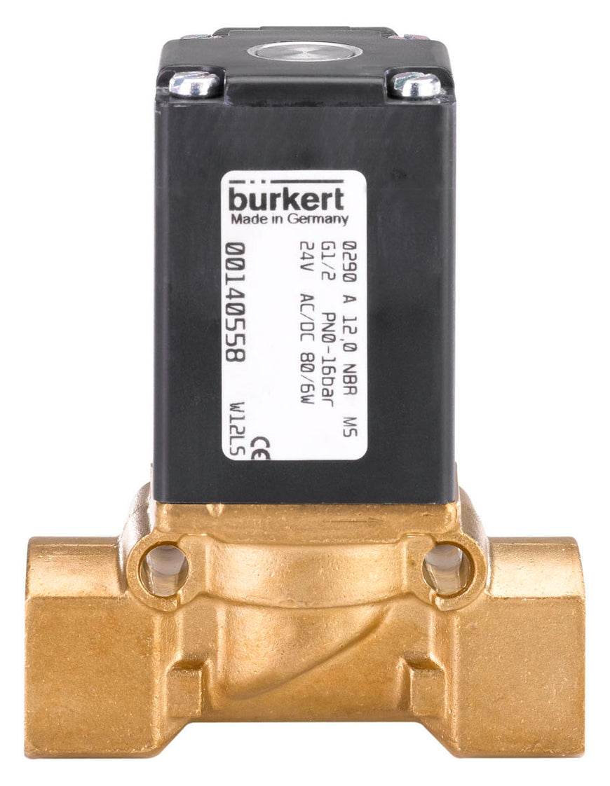 G1/2'' Brass 240VUC Vacuum Solenoid Valve 0290 77545