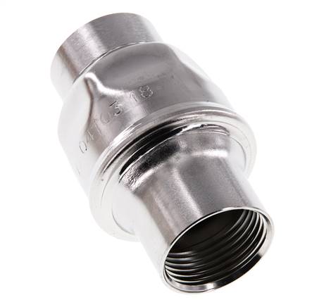 1'' NPT Stainless Steel 304 Check Valve FKM 0.03-16bar (0.44-232psi)