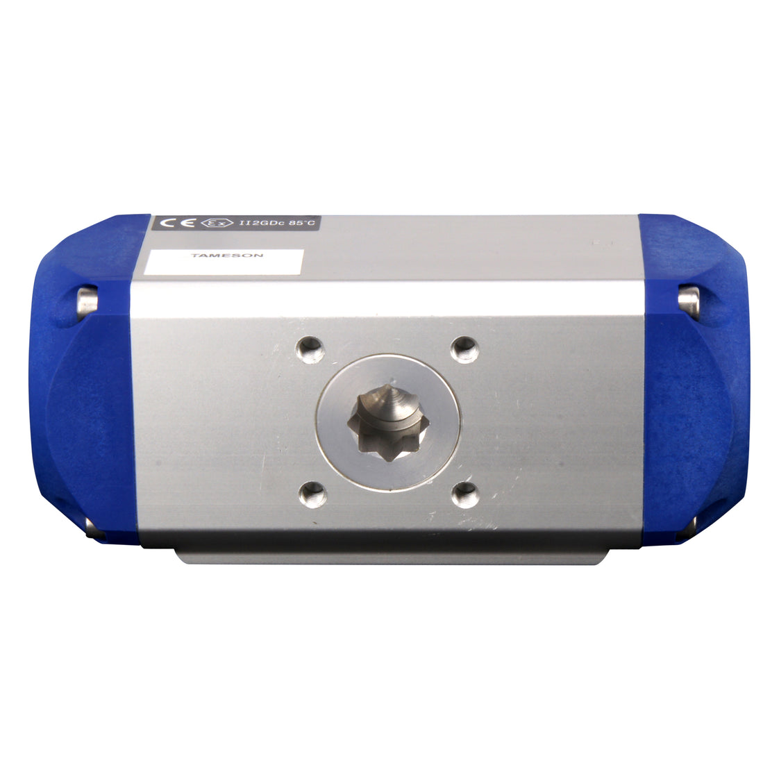 DN65 (2-1/2 inch) Wafer Pneumatic Butterfly Valve GG25-Stainless Steel-EPDM Double Acting - BFLW