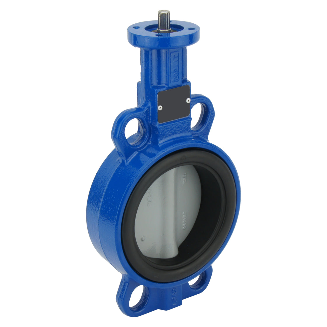 DN65 (2-1/2 inch) Wafer Pneumatic Butterfly Valve GG25-Stainless Steel-NBR Spring Closed - BFLW