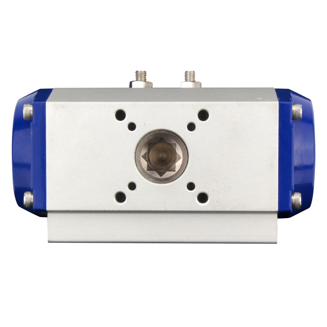 DN80 (3 inch) Wafer Pneumatic Butterfly Valve GGG40-Stainless Steel-EPDM Spring Closed - BFLW