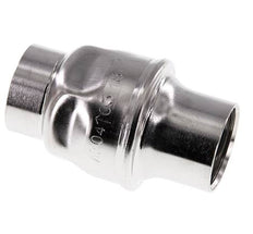 G1'' Stainless Steel 304 Check Valve FKM (Light Spring) 0.03-16bar - CLIS3E