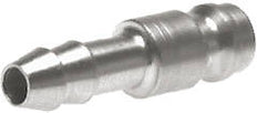 Stainless Steel 316L DN 5 Air Coupling Plug 4 mm Hose Pillar Double Shut-Off