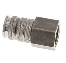 Stainless steel DN 10 Air Coupling Socket G 3/4 inch Female Double Shut-Off