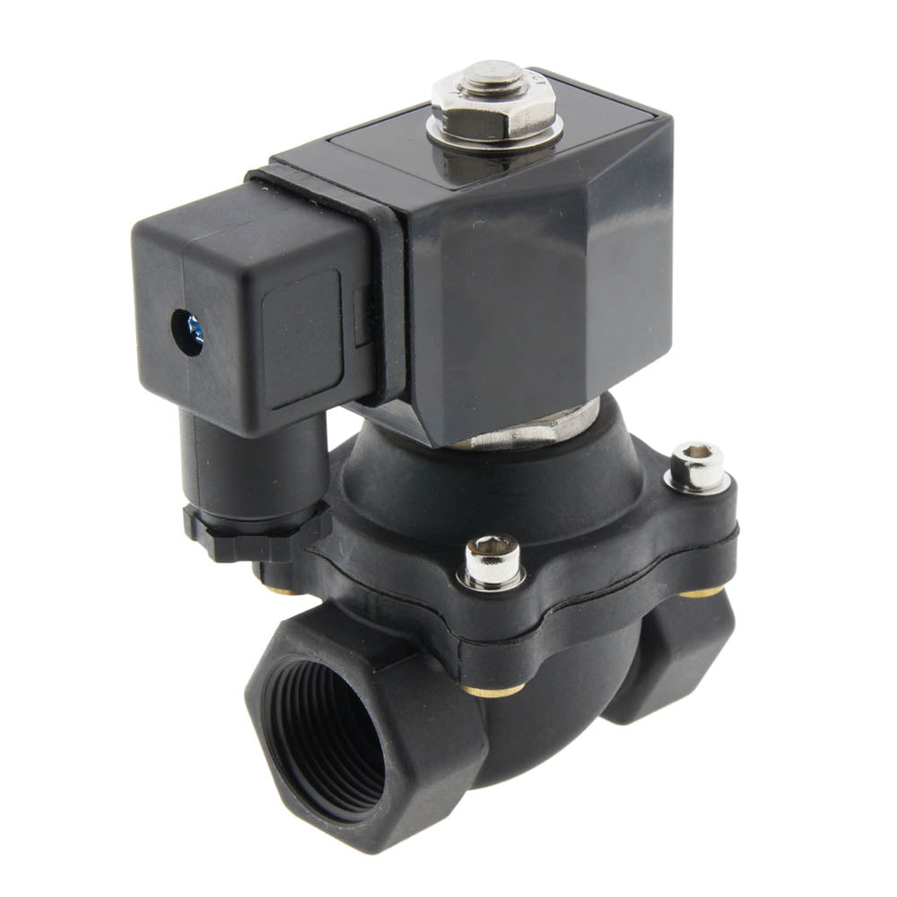 Solenoid Valve DF-SA 3/4'' Nylon EPDM 0-6bar 12V DC