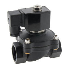 Solenoid Valve DF-SA 1'' Nylon FKM 0-6bar 12V DC
