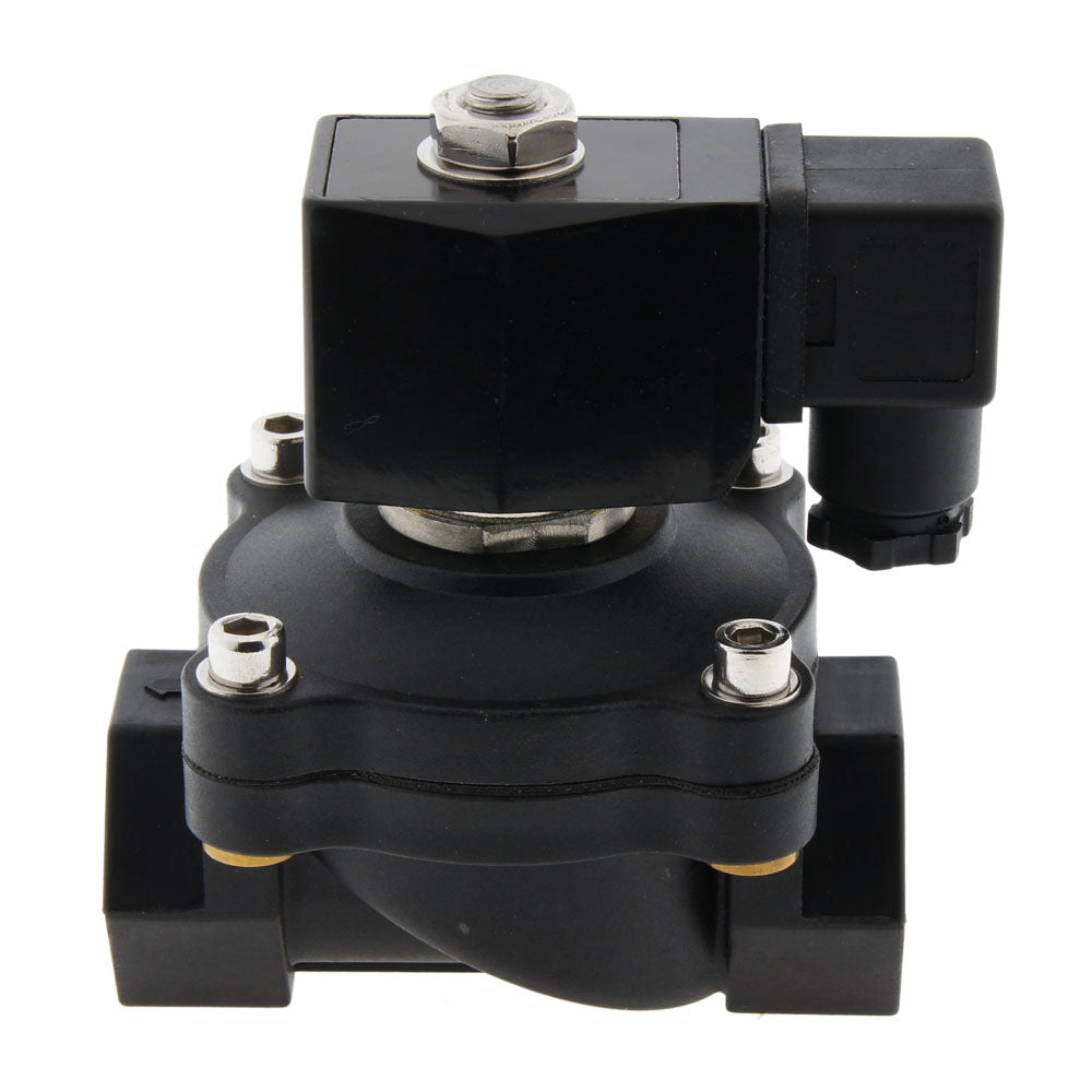 Solenoid Valve DF-SA 1'' Nylon FKM 0-6bar 12V DC