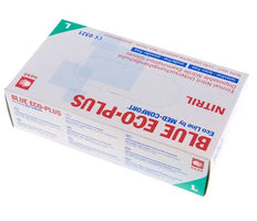 Disposable Gloves Powder-Free Nitrile Size L (100 Pieces) Covid