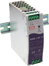 Mean Well WDR DC Power Supply 24V | WDR-120-24