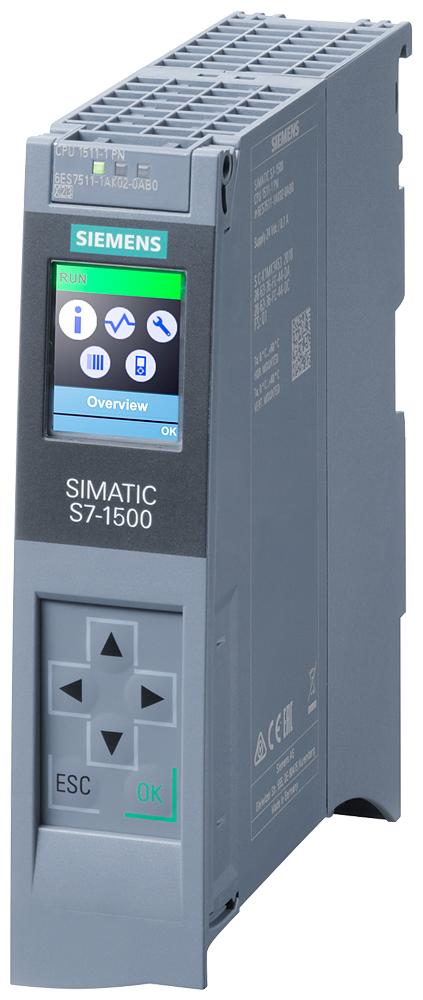 Siemens PLC Base Unit - 6ES75111AK020AB0