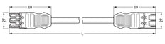 Wago Patch Cord Adjustable Building Installation - 771-9293/016-101