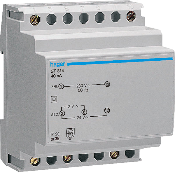 Hager ST Bell Transformer - ST314