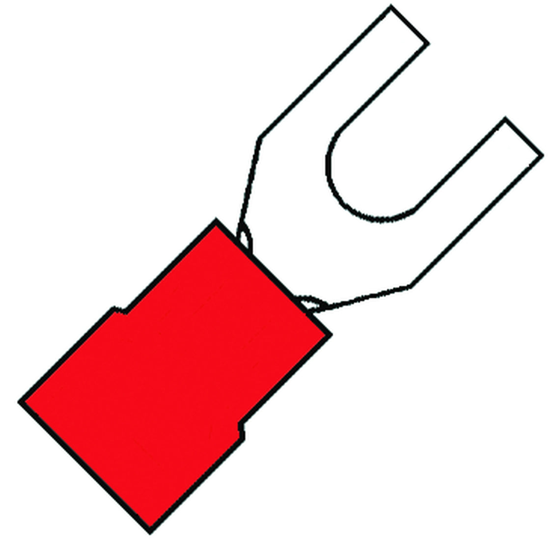 Klemko A Press-fit Cable Lug For Copper Cable - 100230 [100 Pieces]
