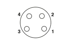 Phoenix Contact SAC-4P-5.0-PUR/M Sensor/Actor Cable With Connector - 1681868