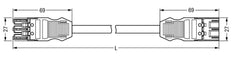 Wago Winsta Midi Patch Cord Adjustable Building Installation - 771-9993/006-102