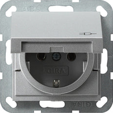 Gira System 55 Wall Socket Outlet (WCD Switchgear) - 045426