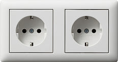 Gira Standard 55 Wall Socket Outlet (WCD Switchgear) - 079304