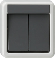 Gira Splashproof Surface-Mounted Installation Switch - 010535