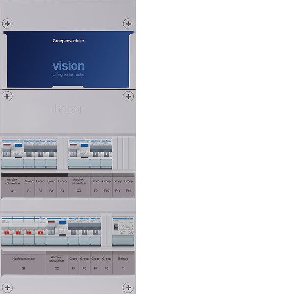 Hager VISION Installation Cabinet - VKG332L-T