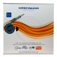 Hirschmann Multimedia Coaxial Cable - 298799820 [50 Meters]