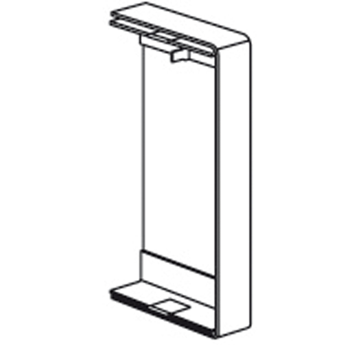 Stago WG 3000 End bulkhead Wall channel/ Column - INS5550803