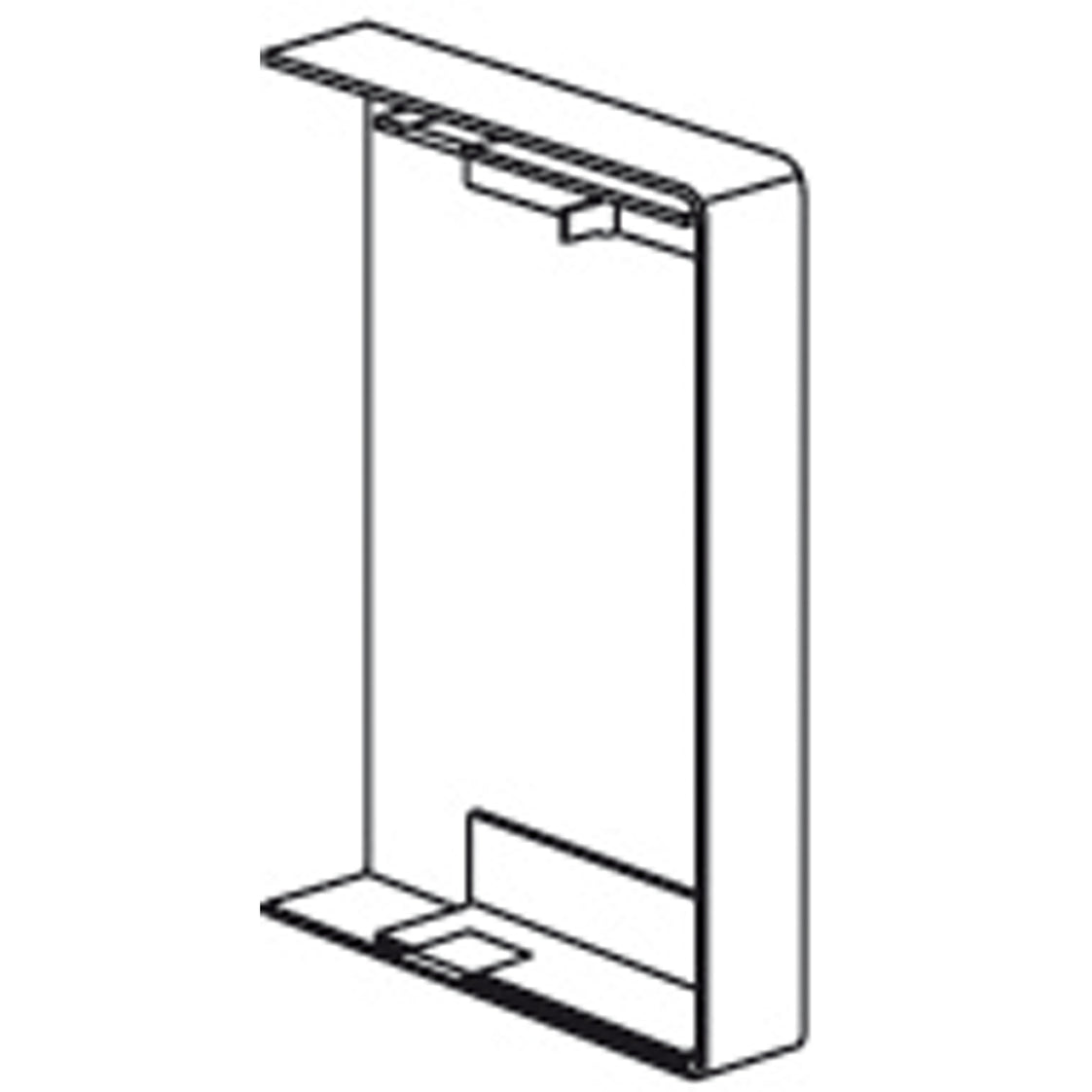 Stago WG 3000 End bulkhead Wall channel/ Column - INS5551802