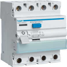 Hager Class A Ground Fault Circuit Interrupter - CDA440G