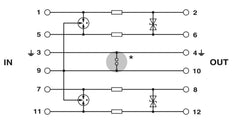 Phoenix Contact PT Surge Protector For Data/M&R - 2838228